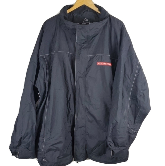 Stormtech H2X Waterproof Black Mens Parka Jacket Size 2XL - Picture 1 of 13